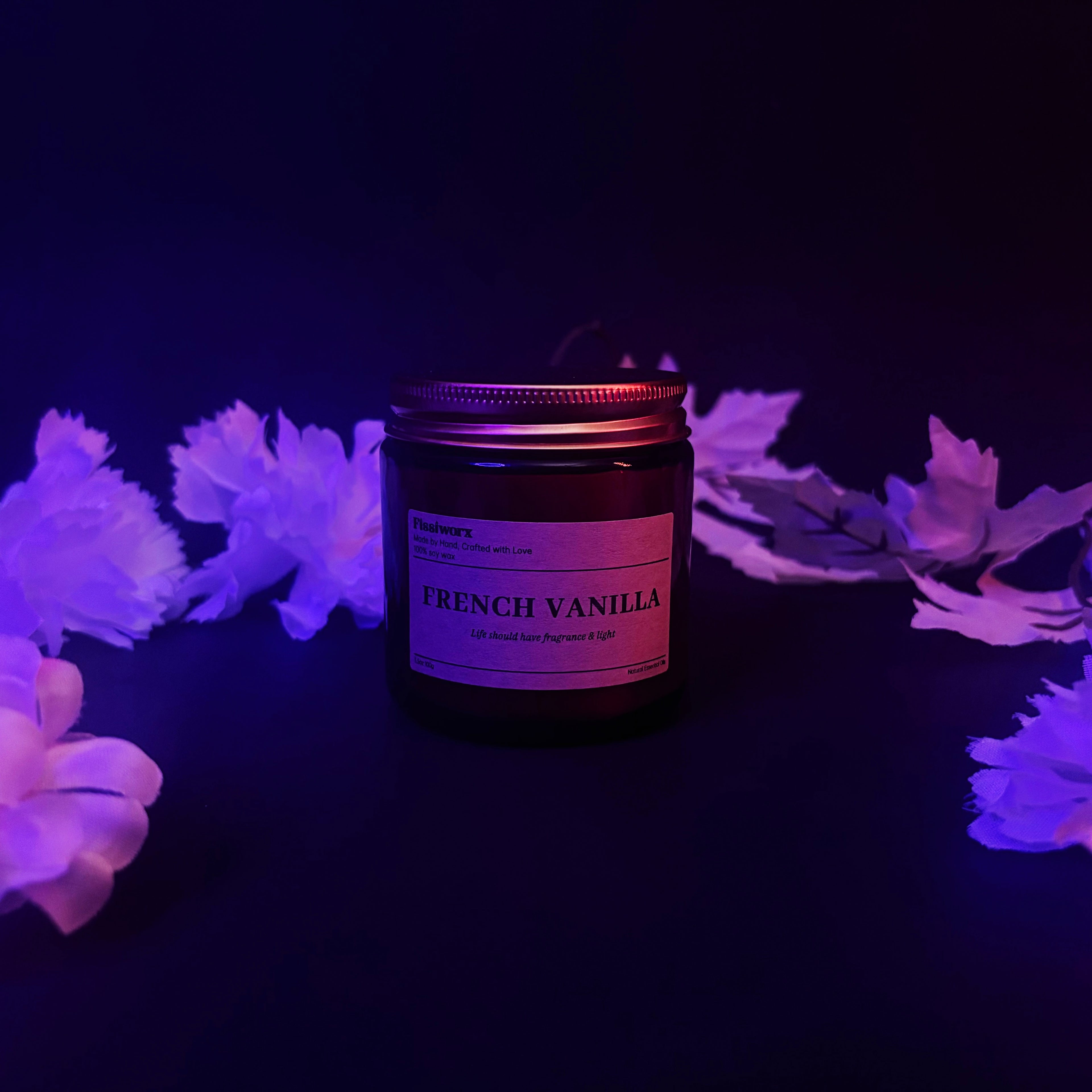 MoonLight Orchid Candle & Bloom Date Box