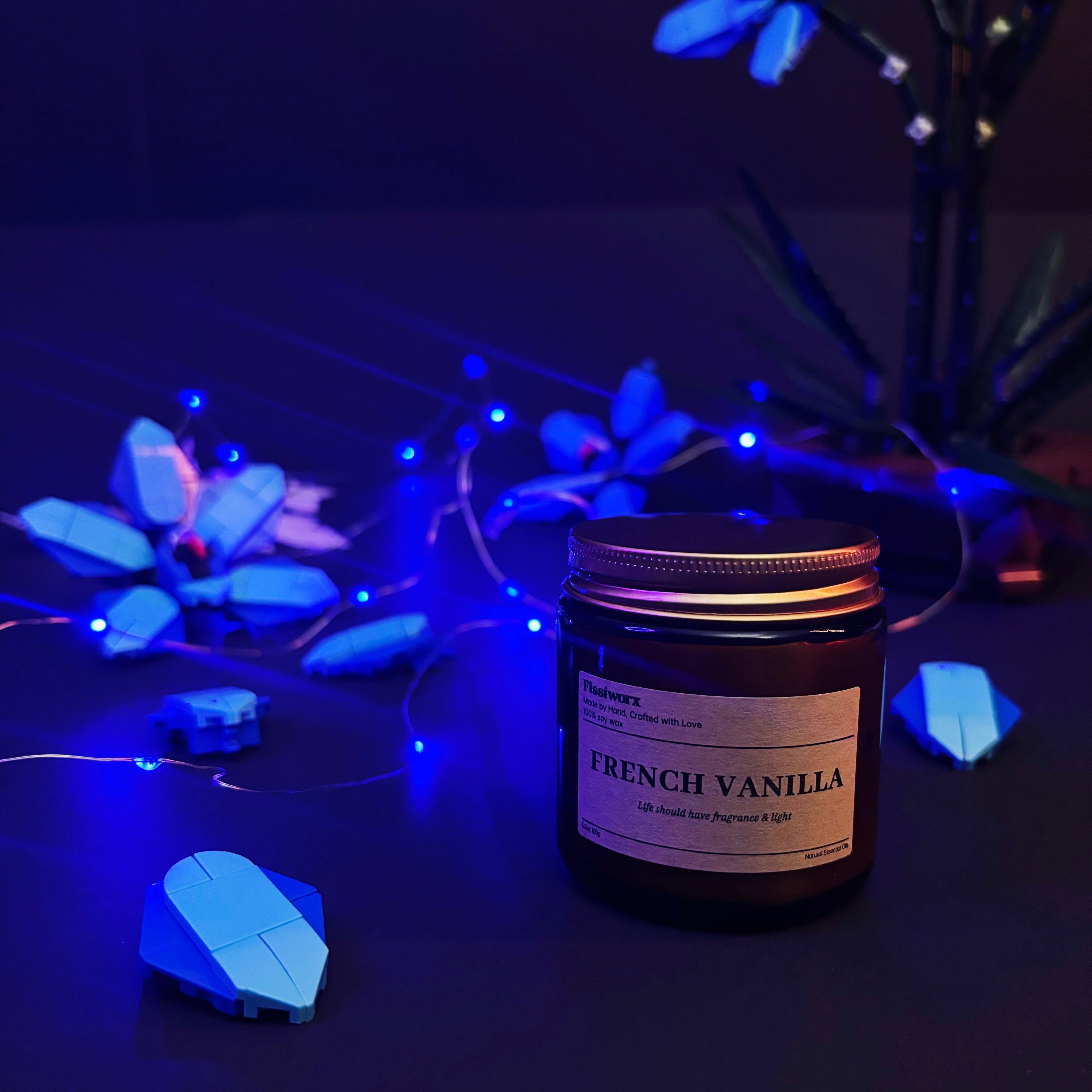 MoonLight Orchid Candle & Bloom Date Box